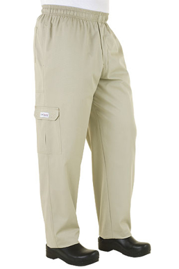 Picture of Chef Works - CPST - Stone Cargo Pant