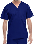 Picture of CHEROKEE-CH-4743-Cherokee WorkWear Men's Double Chest Pocket V-Neck Scrub Top