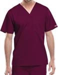 Picture of CHEROKEE-CH-4743-Cherokee WorkWear Men's Double Chest Pocket V-Neck Scrub Top