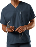 Picture of Cherokee Uniforms-4777-Cherokee Workwear Unisex V-Neck Single Pocket Scrub Top