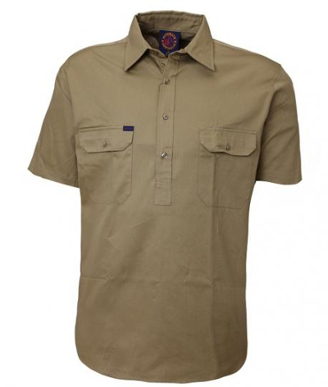 Picture of Ritemate Workwear-RM100CFS-Closed Front Shirts