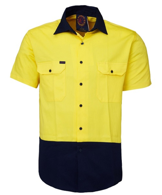 Picture of Ritemate Workwear-RM107V2S-Vented Open Front Light Weight Shirts
