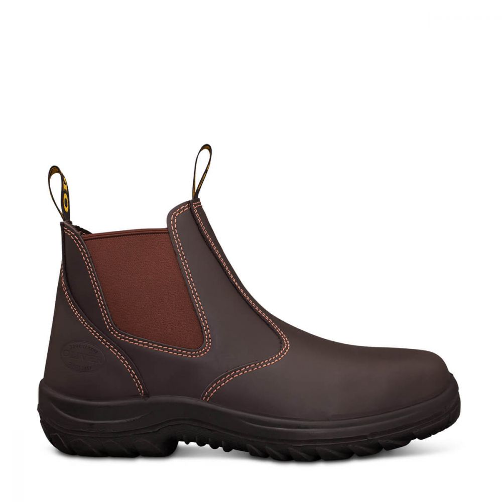 Uniform Australia-Oliver Boots-34-626-CLARET ELASTIC SIDED BOOT ...