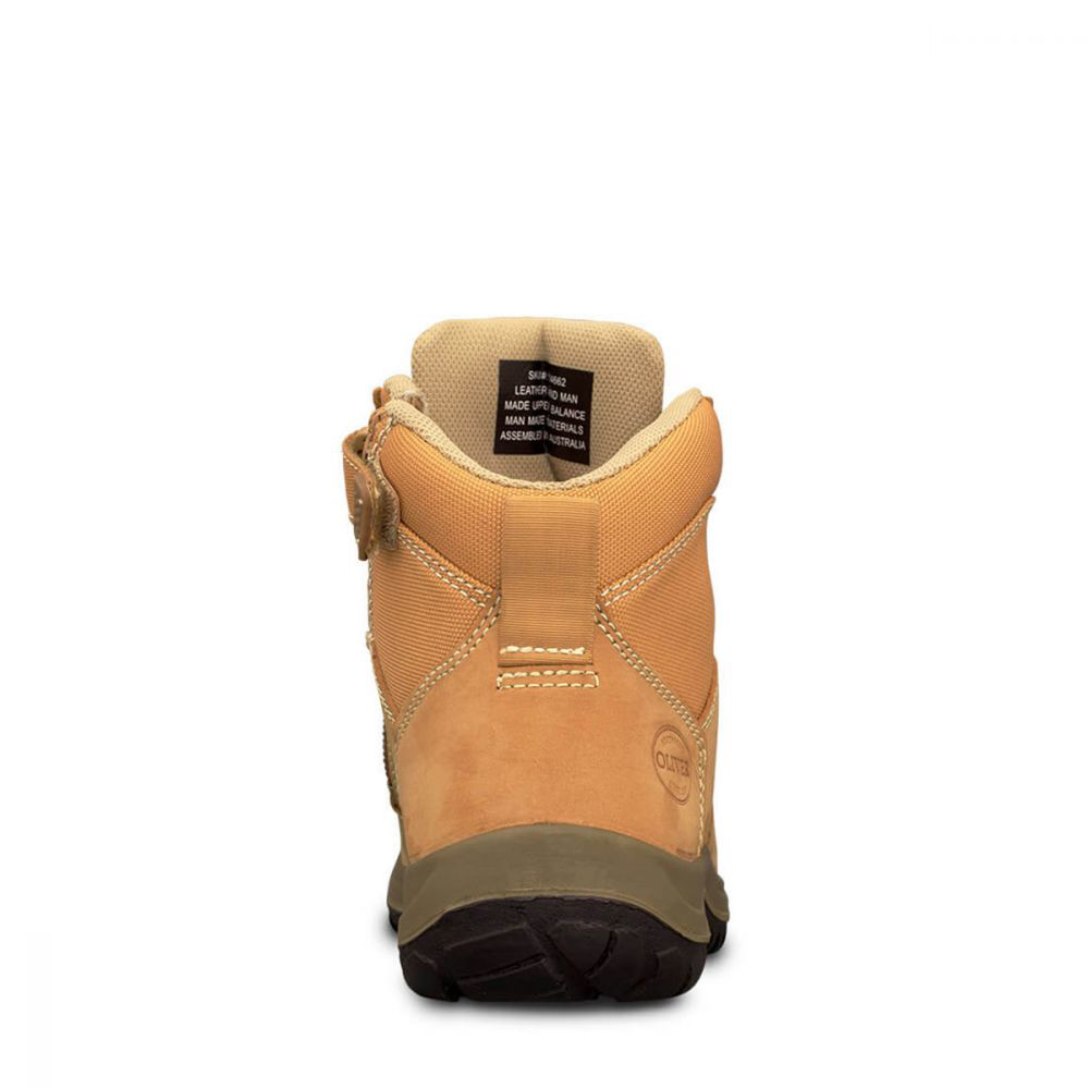 oliver zip side ankle boot
