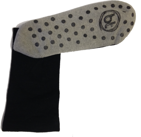 Picture of Bamboo Textiles-BAWITHwithSIRCULATION HEALTH SOCKS - WITH-Charcoal Circulation Health Socks - with grips