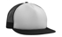 Picture of Headwear Stockist-3806-5Pnl Mesh Back Cap W/Flat Peak