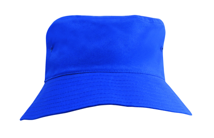 Picture of Headwear Stockist-3940-Breathable Poly Twill Childs Bucket Hat