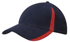 Picture of Headwear Stockist-4014-Brushed Heavy Cotton with Inserts on the Peak & Crown