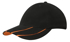 Picture of Headwear Stockist-4019-Brushed Heavy Cotton with Hi-Vis Laminated Two-Tone Peak