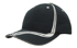 Picture of Headwear Stockist-4099-Brushed Heavy Cotton with Waving Stripes on Crown & Peak