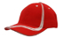 Picture of Headwear Stockist-4099-Brushed Heavy Cotton with Waving Stripes on Crown & Peak