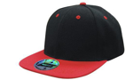 Picture of Headwear Stockist-4106-Premium American Twill with Snap 59 Styling - Two Tone