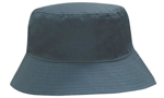 Picture of Headwear Stockist-4107-Breathable Poly Twill Bucket Hat