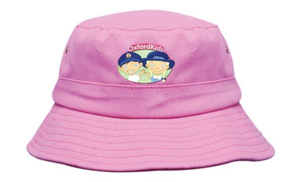 Picture of Headwear Stockist-4132-Brushed Sports Twill Infants Bucket Hat