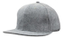 Picture of Headwear Stockist-4135-Grey Marle Flannel with Snap Back Pro Styling