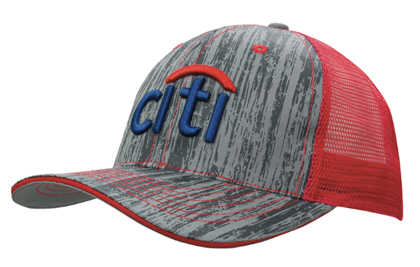 Picture of Headwear Stockist-4144-Wood Printed With Mesh Back