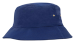 Picture of Headwear Stockist-4166-Childs Brushed Sports Twill Bucket Hat