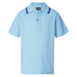 Picture of LW Reid-5220A4-Johnston Classic Twin Stripe Polo (Short Sleeve)