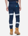 Picture of ELWD Workwear-EWD107-MENS REFLECTIVE CUFFED PANT