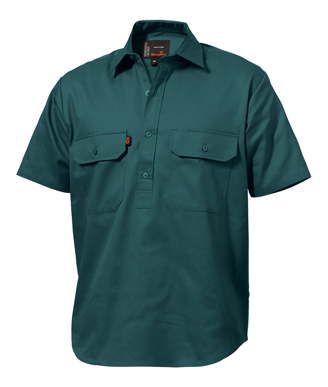 Picture of King Gee-K04060-Closed Front Drill Shirt S/S