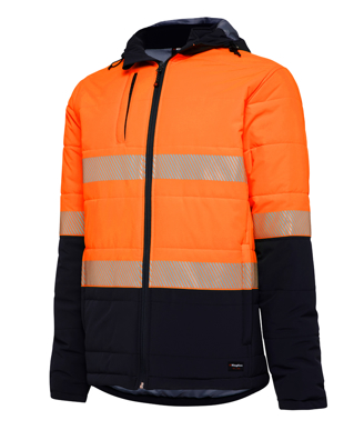 Picture of King Gee-K55015-Reflective Puffer Jacket