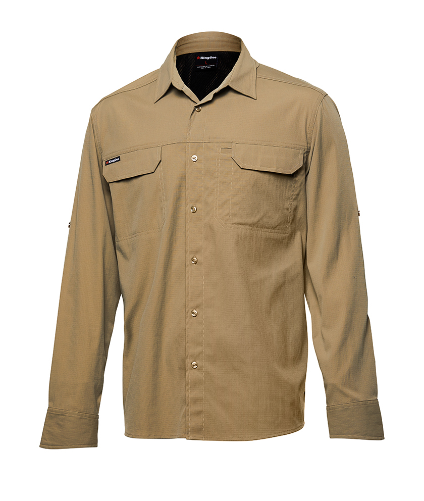 Uniform Australia-King Gee-K14023-Drycool Shirt L/S | Scrubs, Corporate ...