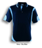 Picture of Bocini-CP0532-Unisex Adults Breezeway Contrast Polo