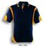 Picture of Bocini-CP0552-Kids Breezeway Contrast Polo