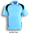 Picture of Bocini-CP0751-Unisex Adults Breezeway Sports Polo