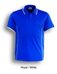 Picture of Bocini-CP0910-Stitch Feature Essentials-Men’s Short Sleeve Polo