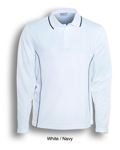 Picture of Bocini-CP0922-Stitch Feature Essentials-Kids L/S Polo