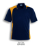 Picture of Bocini-CP1070-Unisex Adults Asymmetrical Polo