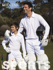 Picture of Bocini-CP1214-Kids Long Sleeve Cricket Polo