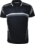 Picture of Bocini-CP1447-Unisex Adults Sublimated Gradated Polo