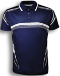 Picture of Bocini-CP1447-Unisex Adults Sublimated Gradated Polo
