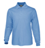 Picture of Bocini-CP1604-Plain Colour Poly Face Cotton Backing L/S Polo