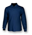 Picture of Bocini-CP1604-Plain Colour Poly Face Cotton Backing L/S Polo