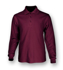 Picture of Bocini-CP1604-Plain Colour Poly Face Cotton Backing L/S Polo