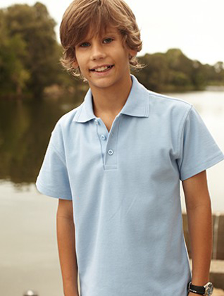 Picture of Bocini-CP822-Kids Basic Polo