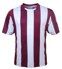 Picture of Bocini-CT1101-Kids Sublimated Striped Football Jersey