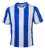 Picture of Bocini-CT1102-Unisex Adults Sublimated Striped Football Jersey