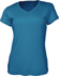 Picture of Bocini-CT1418-Ladies Brushed V-Neck Tee Shirt