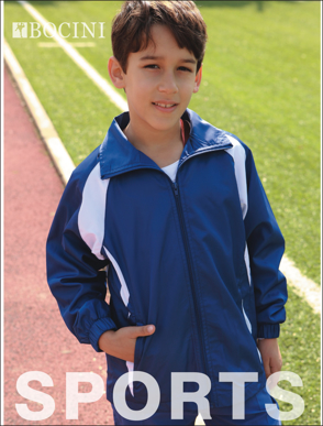 Picture of Bocini-CJ1025-Kids Training Track Jacket