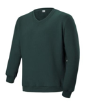 Picture of Bocini-CJ1617-Unisex Adults V Neck Fleece Jumper