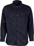 Picture of Bocini-WS0680-Unisex Adults Cotton Drill Work Shirt L/S
