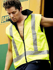 Picture of Bocini-SJ0428-Unisex Adults Hi-Vis Reversible Vest With Reflective tape