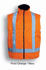 Picture of Bocini-SJ0428-Unisex Adults Hi-Vis Reversible Vest With Reflective tape