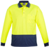 Picture of Syzmik - ZH232 - Unisex Hi Vis Basic Spliced Polo - Long Sleeve