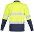 Picture of Syzmik - ZH235 - Mens Hi Vis Spliced Polo - Long Sleeve Hoop Taped