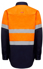 Picture of Hardyakka-Y04610-HIVIS LONG SLEEVE 2 TONE COTTON DRILL SHIRT WITH TAPE